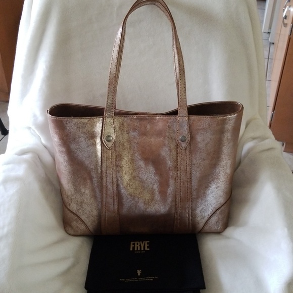 frye silver bag